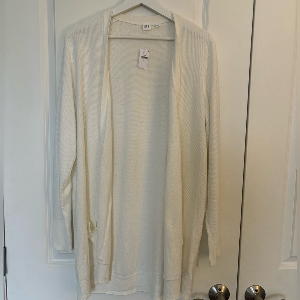 New with Tags white cardigan